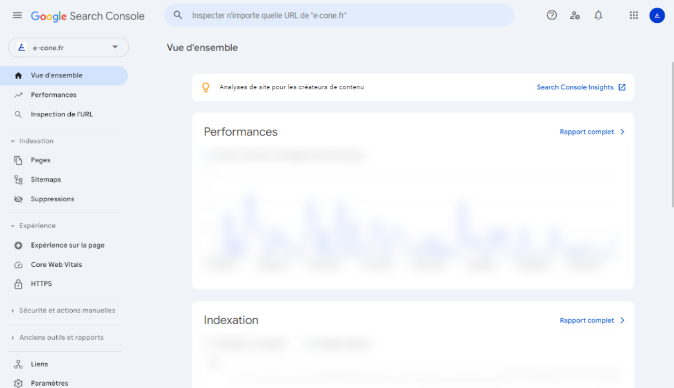 Google Search Console : Les recommandations personnalisées pour votre SEO