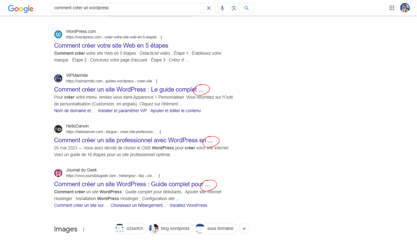 Titres SEO trop long